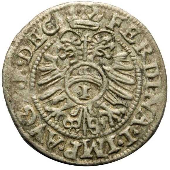 1 krajcar 1563 Ferdynand I Habsburg Wrocław (2)