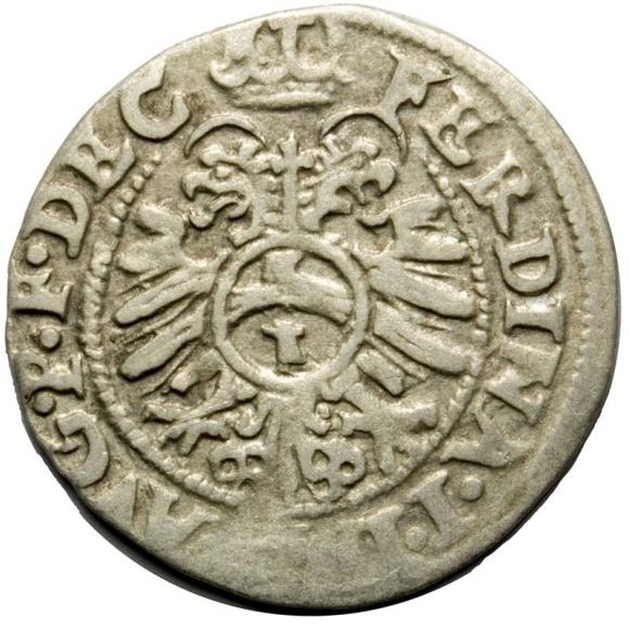 1 krajcar 1563 Ferdynand I Habsburg Wrocław (2)