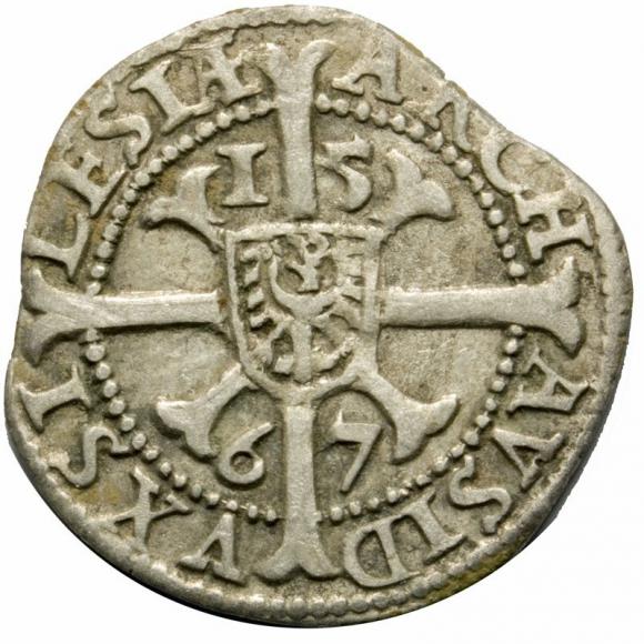 1 krajcar 1567 Maksymilian II Habsburg Wrocław (1)