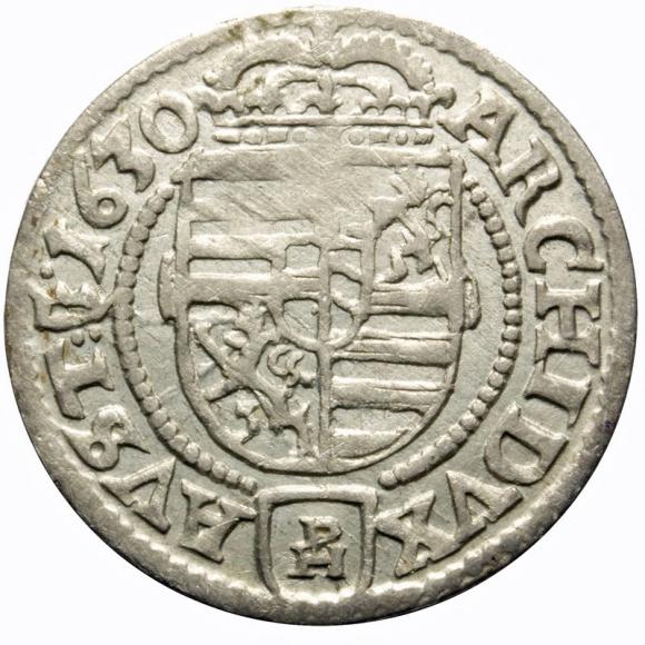 3 krajcary 1630 Ferdynand II Habsburg Kłodzko (2)