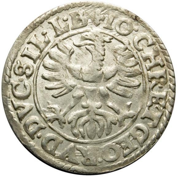 3 krajcary 1616 Jan Krystian Jerzy Rudolf Księstwo Brzesko - Legnicko - Wołowskie Złoty Stok (2)