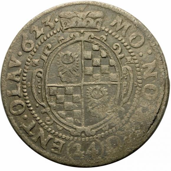 24 krajcary 1623 Jan Chrystian Księstwo Brzesko - Legnicko - Wołowskie Oława (2)
