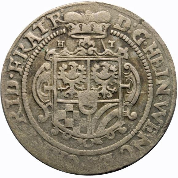 24 krajcary 1621 Henryk Wacław Karol Fryderyk Księstwo Ziębicko - Oleśnickie Oleśnica (1)