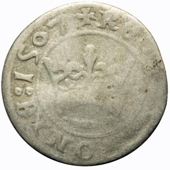 Półgrosz 1507 Zygmunt I Stary Kraków (1)
