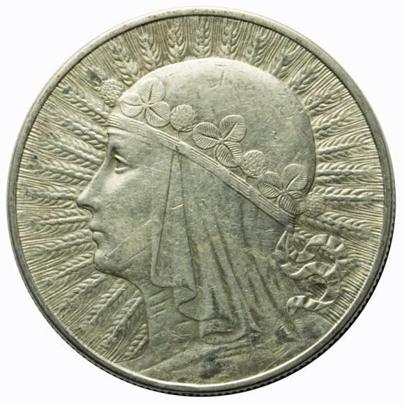 10 złotych 1933 Głowa Kobiety II RP Warszawa (1)
