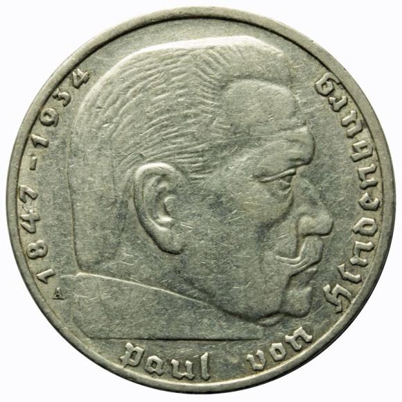 2 marki 1937 A Niemcy Berlin (1)