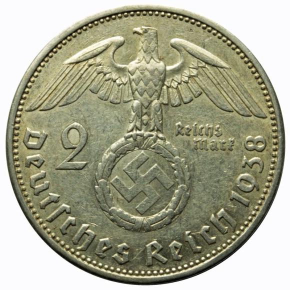 2 marki 1938 A Niemcy Berlin (2)