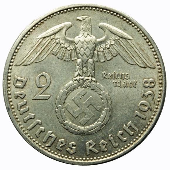 2 marki 1938 A Niemcy Berlin (2)