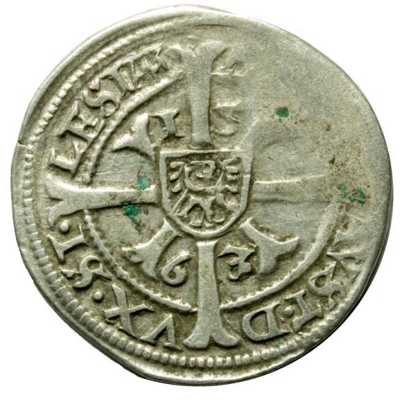 1 krajcar 1563 Ferdynand I Habsburg Wrocław (1)
