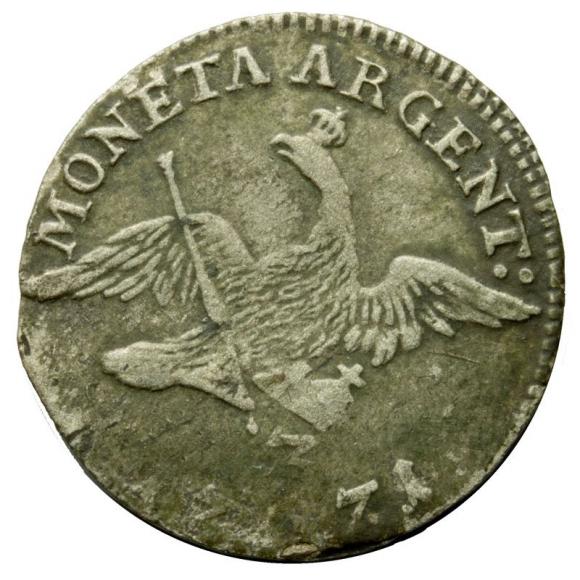 3 krajcary 1771 Fryderyk II Wielki Niemcy Brandenburgia (2)