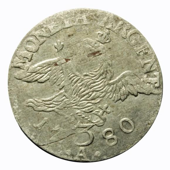 3 krajcary 1780 Fryderyk II Wielki Niemcy Berlin (2)