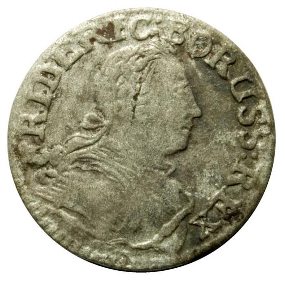 1 krajcar 1753 Fryderyk II Wielki Niemcy Wrocław (1)