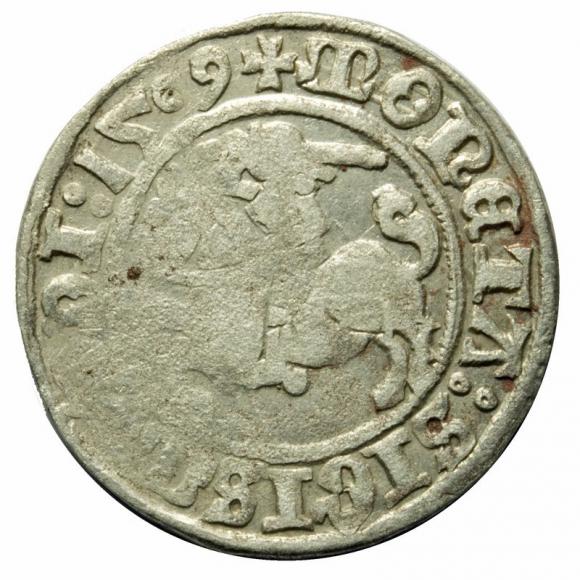 Półgrosz 1509 Zygmunt I Stary Wilno (1)
