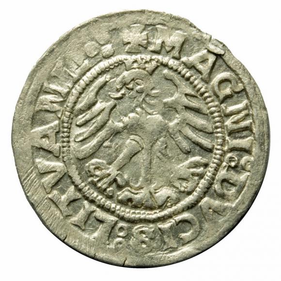 Półgrosz 1519 Zygmunt I Stary Wilno (2)