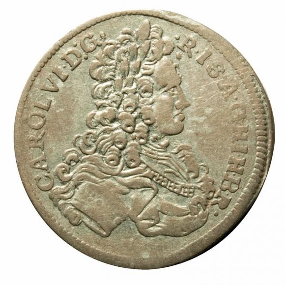 3 krajcary 1723 Karol VI Habsburg Śląsk Wrocław (1)