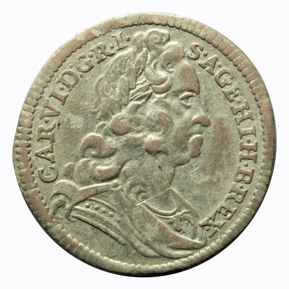 3 krajcary 1735 Karol VI Habsburg Austria Wiedeń (1)