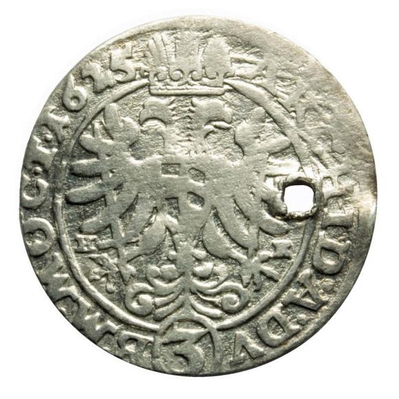 3 krajcary 1625 Ferdynand II Habsburg Wrocław (1)