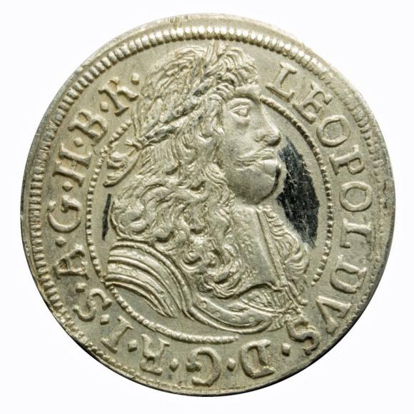 3 krajcary 1688 Leopold I Habsburg Austria Hall (1)