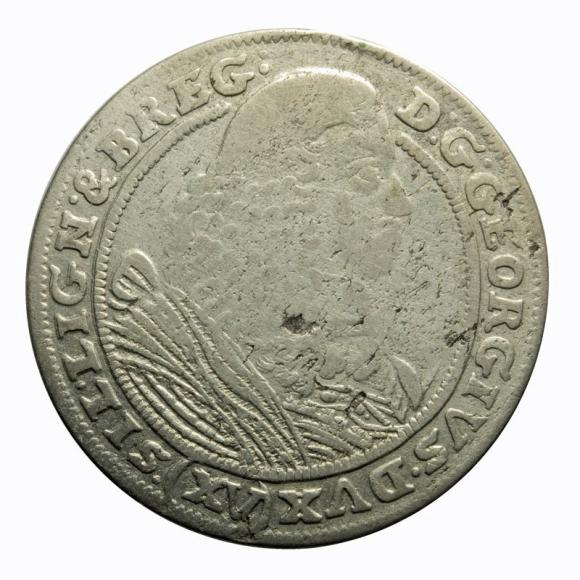 15 krajcarów 1661 Jerzy III Brzeski Księstwo Brzesko - Legnicko - Wołowskie Brzeg (1)