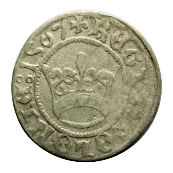 Półgrosz 1507 Zygmunt I Stary Kraków (1)