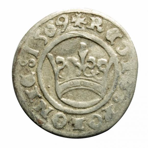 Półgrosz 1509 Zygmunt I Stary Kraków (1)