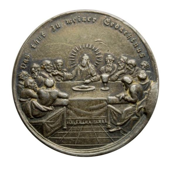 Medal Ostatnia Wieczerza Niemcy XIX wiek (1)