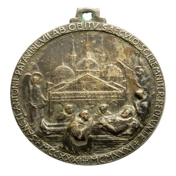 Medal Święty Antoni z Padwy 1931 Włochy (2)