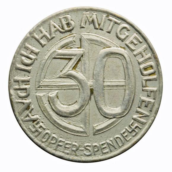 30 Opferpfennig Adolf Hitler NSDAP Niemcy (2)