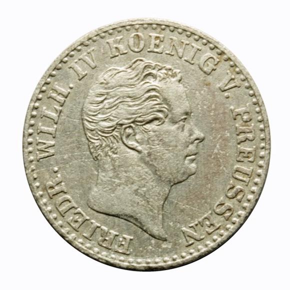 2 1/2 silber groschen 1842 Fryderyk Wilhelm III Niemcy Berlin (1)