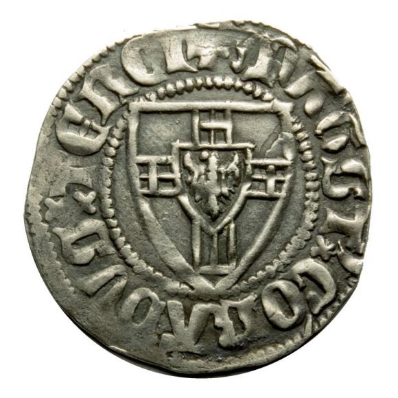 Szeląg Konrad III von Jungingen Zakon Krzyżacki (1)