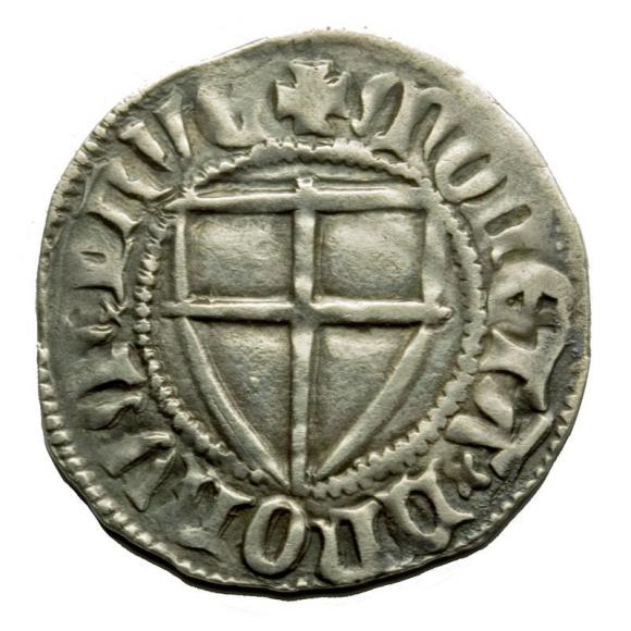 Szeląg Konrad III von Jungingen Zakon Krzyżacki (2)