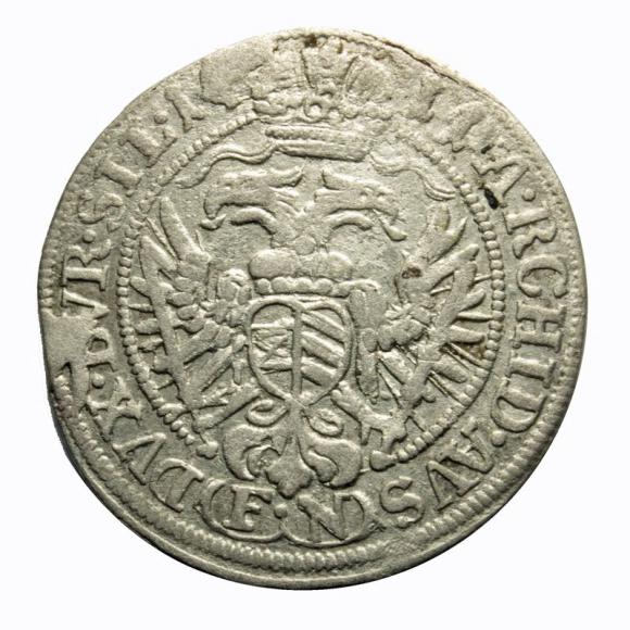 3 krajcary 1711 Józef I Habsburg Śląsk Wrocław (2)
