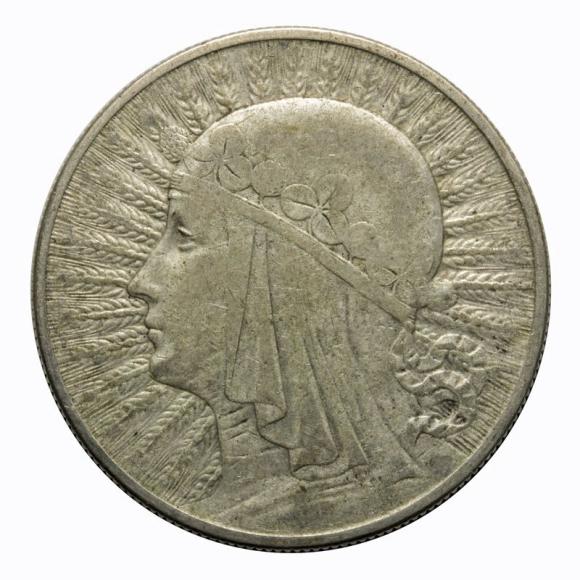10 złotych 1932 Głowa Kobiety II RP Warszawa (1)