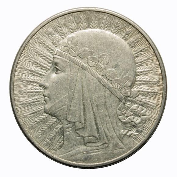 10 złotych 1932 Głowa Kobiety II RP Warszawa (1)