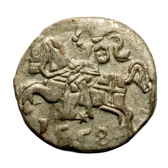 Denar 1558 Zygmunt II August Wilno (1)