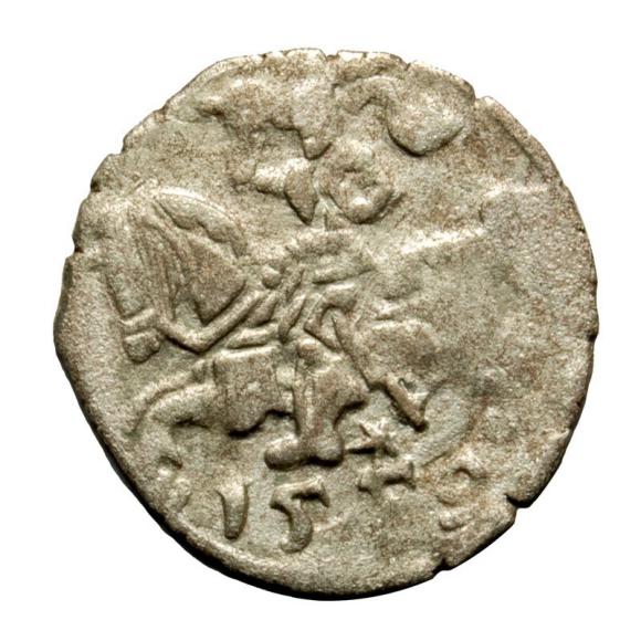 Denar 1559 Zygmunt II August Wilno (1)