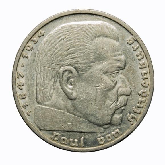 5 marek 1936 F Paul von Hindenburg Stuttgart (1)