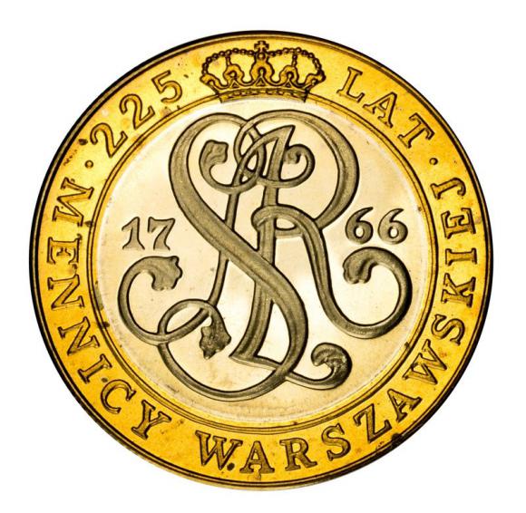 20000 zł 225 lat Mennicy Warszawskiej 1991 (1)