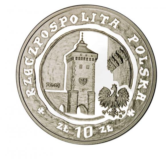 10 zł 750 - lecie lokacji Krakowa 2007 (2)