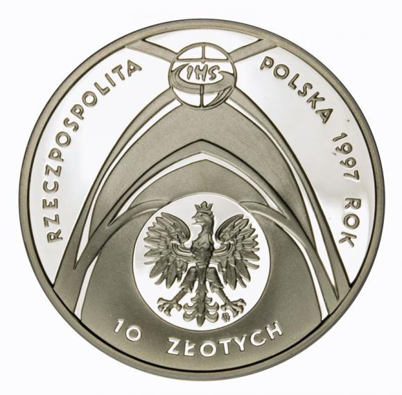 10 zł Jan Paweł II - 46 Międzynarodowy Kongres Eucharystyczny 1997 (2)