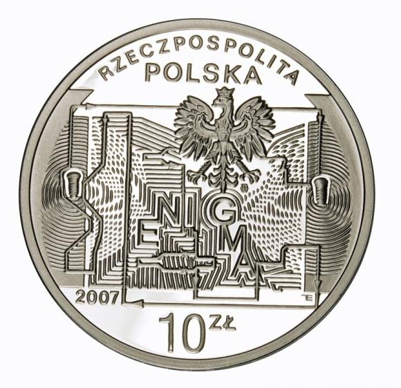 10 zl 2007 75 rocznica złamania szyfru Enigmy (2)