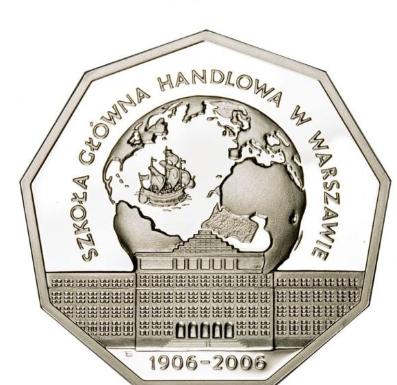 10 zł 2006 100-lecie Szkoły Głównej Handlowej (1)