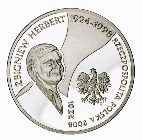 10 zł 2008 Zbigniew Herbert (2)