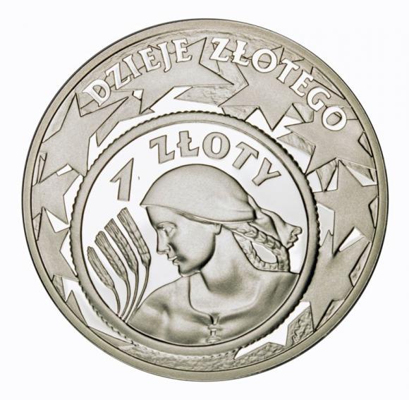 10 zł 2004 Dzieje złotego Kobieta z kłosami (1)