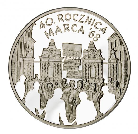 10 zł 2008 40 rocznica marca '68 (1)