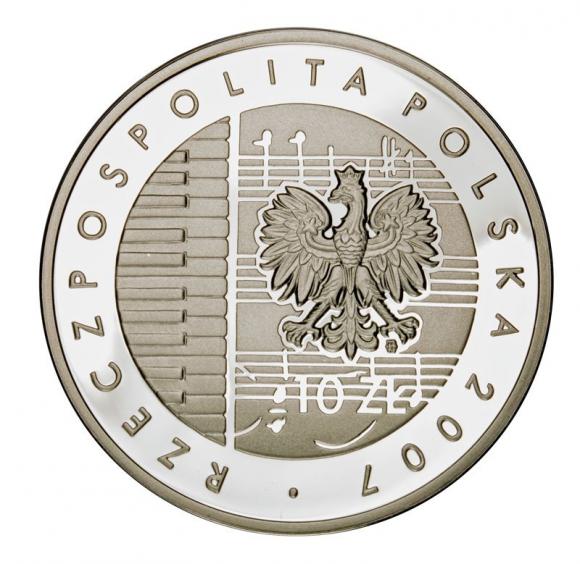 10 zł 2007 125 rocznica urodzin Karola Szymanowskiego (2)