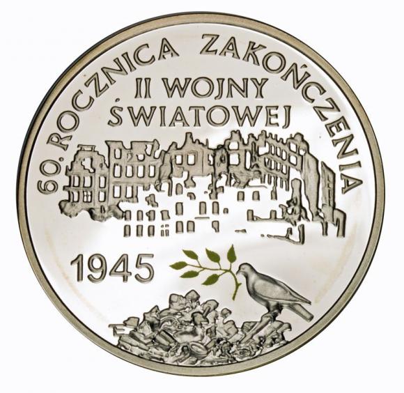 10 zł 2005 60 rocznica zakończenia II Wojny Światowej (1)