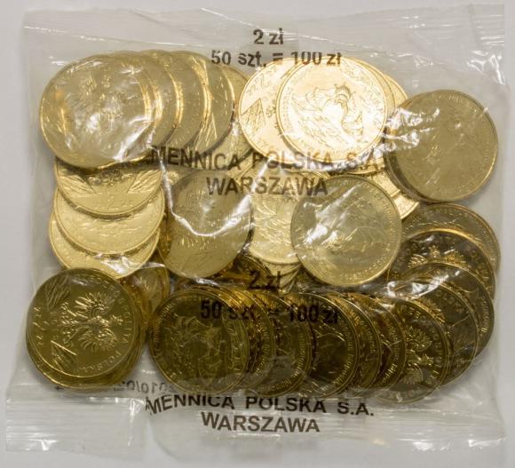 2 zł 2010 Podkowiec Mały 50 sztuk worek menniczy (1)