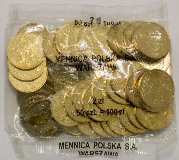 2 zł 2009 Husarz XVII w 50 sztuk worek menniczy (1)