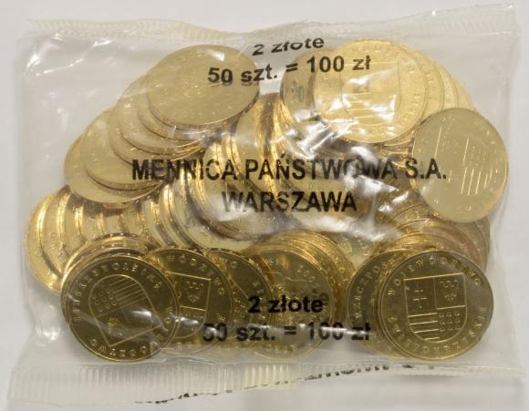 2 zł 2005 Województwo Świętokrzyskie 50 sztuk worek menniczy (1)